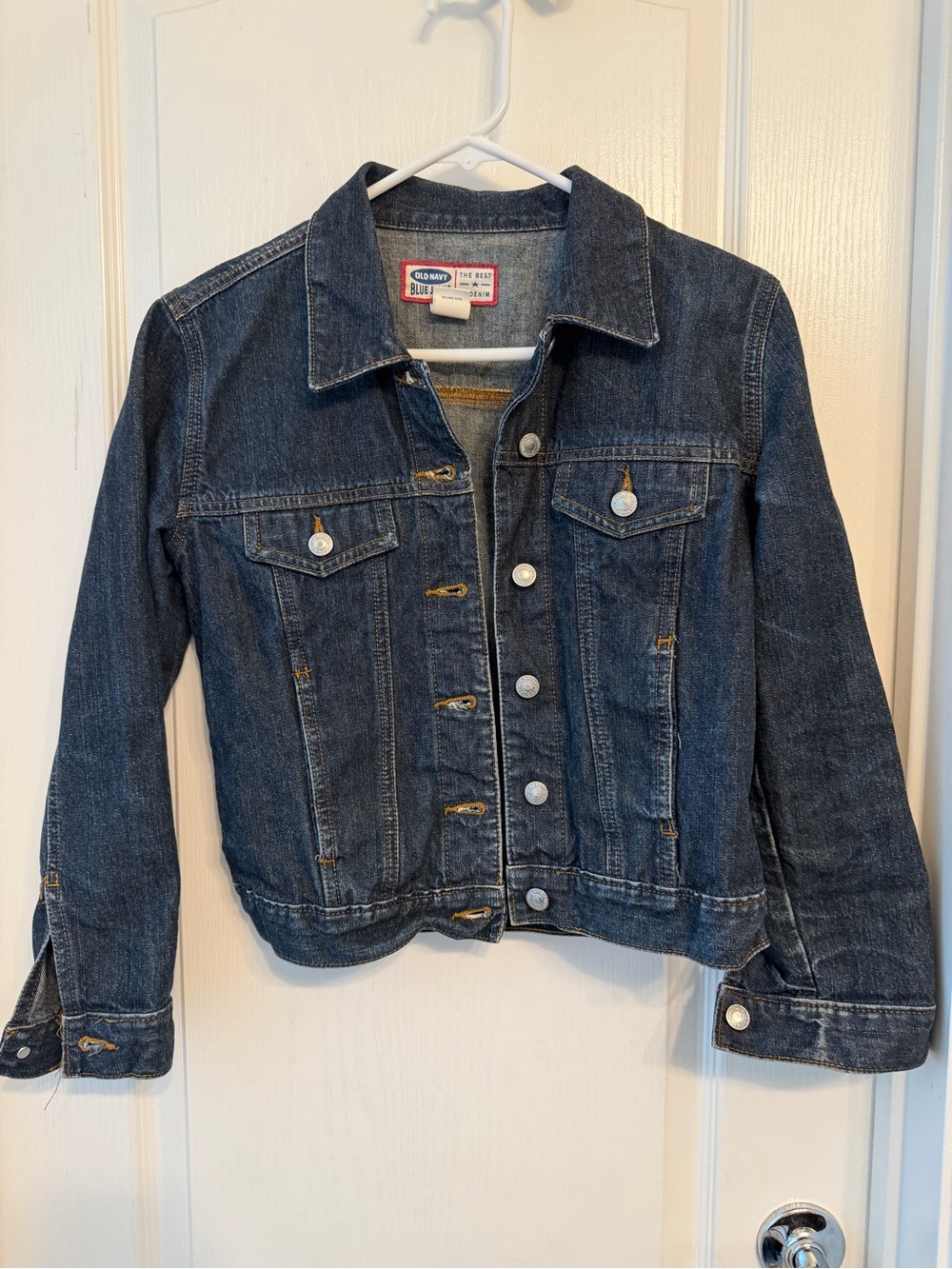 Old Navy Dark Blue Denim Jean Jacket